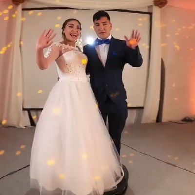 Gro Compatible Devices 2024 Overhead 360 Photo Booth voor slow motion roterende video selfie