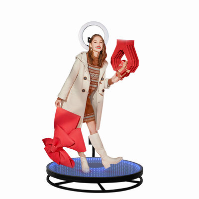 48 uur Fast DHL Shipping 360 Video Photobooth met LED Magic Mirror en iPad 115cm Hoes