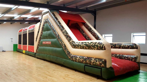 14 jaar commercial opblaasbare bounce house hindernisbaan met interactief spel