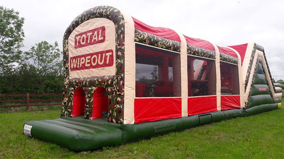 14 jaar commercial opblaasbare bounce house hindernisbaan met interactief spel