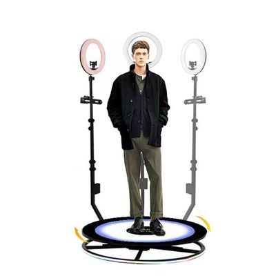 Draagbare Selfie 360 Business Photobooth 48 uur Advantage Gro Compatibele apparaten