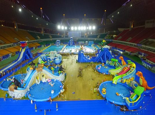 Design Buiten Groot Kinders Bouncy Castle Speelplaats Parken Perfect voor Resort Hotel