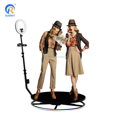 360 video fotobooth automatisch met led ipad camera perfect voor evenementen en feesten