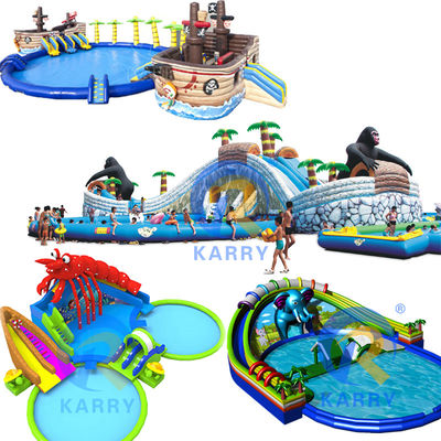Maximale capaciteit 100-500 kg PVC mobiele opblaasbare speeltuin voor kinderen en volwassenen