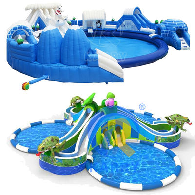 Maximale capaciteit 100-500 kg PVC mobiele opblaasbare speeltuin voor kinderen en volwassenen