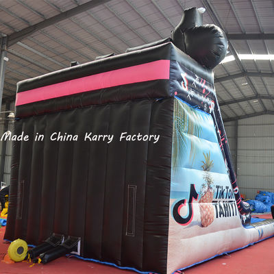 PVC 26FT opblaasbare uitsmijter speeltuin Bounce House Waterglijbaan Kinderen Bouncy Castles
