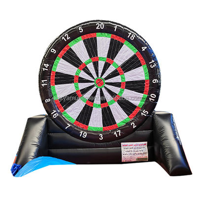Indoor en outdoor entertainment PVC opblaasbare voetbal/voetbal doel voor unisex plezier