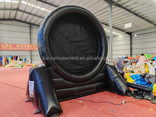 Indoor en outdoor entertainment PVC opblaasbare voetbal/voetbal doel voor unisex plezier