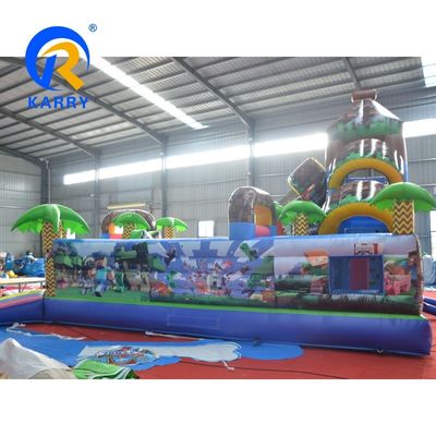 PORTABLE opblaasbare mijn/ ambachtelijk pretpark Fun aangepaste functies 14 jaar