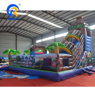 PORTABLE opblaasbare mijn/ ambachtelijk pretpark Fun aangepaste functies 14 jaar