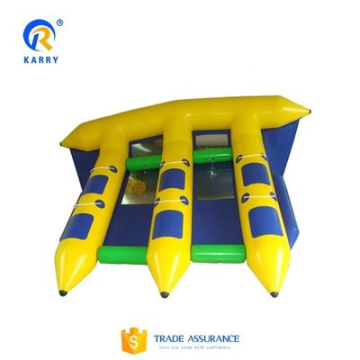 PVC-opblaasbare buis voor vliegende vissen, sleepbaar voor 5-10 passagiers in het water