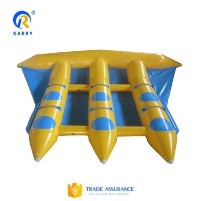 PVC-opblaasbare buis voor vliegende vissen, sleepbaar voor 5-10 passagiers in het water