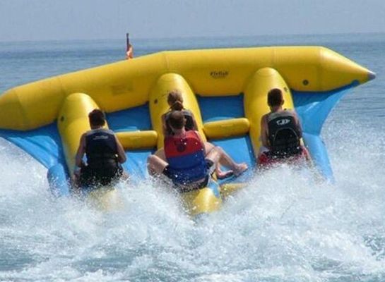 PVC-opblaasbare buis voor vliegende vissen, sleepbaar voor 5-10 passagiers in het water