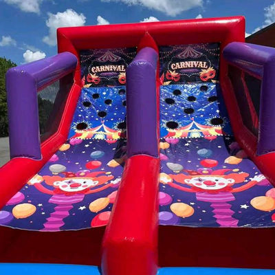 Opblaasbare ballen schieten spel voor feest Verhuur 2 spelers Carnaval Interactieve games