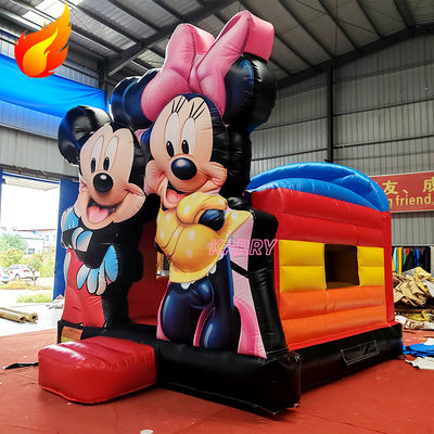 Mickey Kids Castle Play House Opblaasbaar Bounce House voor feest Verhuur Express verzending