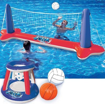 Water- en landactiviteiten opblaasbaar strandvolleybalnet met een aangepast ontwerp