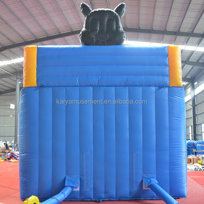 32ft 3 Bears Bouncer Trampoline huis met dubbele baan opblaasbare glijbanen en duurzaam