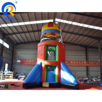 Unisex leeftijdsbereik 14 jaar PVC opblaasbare raket Airborne Adventure voor eindeloos plezier