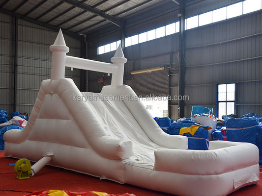 Indoor en outdoor entertainment Kleuter opblaasbare waterslide voor commerciële verhuur