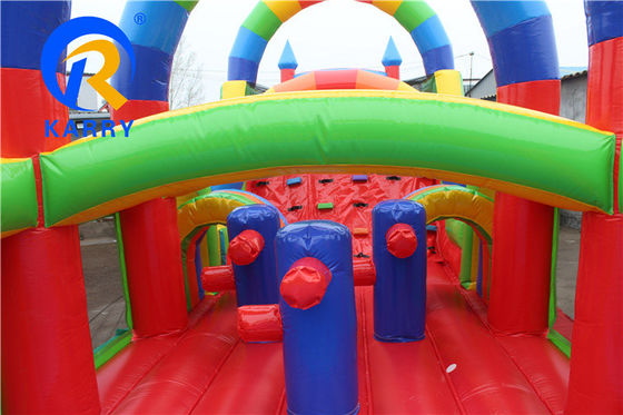 SLIDE City of Joy opblaasbare obstakelbaan voor bounce bounce opblaasbare wedstrijden