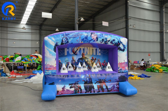 Interactief schietspel Launch opblaasbaar springbed met blazer en aangepaste kleur