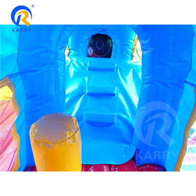PVC-materiaal Activiteitscentrum voor kinderen opblaasbaar springhuis Obstakelbaan voor evenement