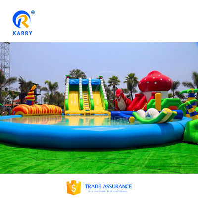 Ervaar de opwinding van ons opblaasbare waterpark perfect voor volwassenenfeestverhuur