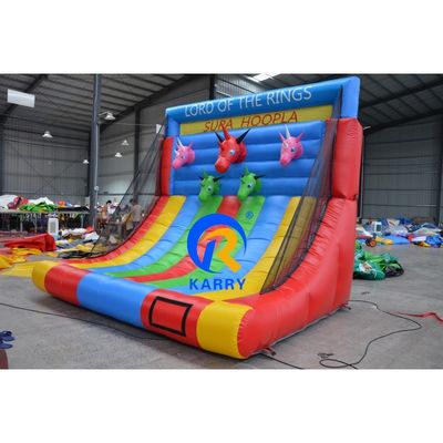 Spannend Super Hoopla Kinderspeelgoed Waterpark Opblaasbare Ring Toss Game voor Sport Spellen