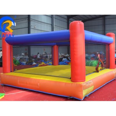 Volwassenen en kinderen Opblaasbaar interactief spel Boksen Ring Bounce Bed Trampoline