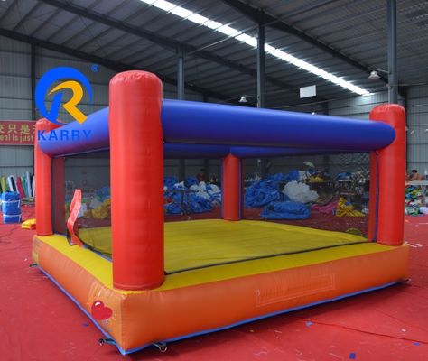 Volwassenen en kinderen Opblaasbaar interactief spel Boksen Ring Bounce Bed Trampoline