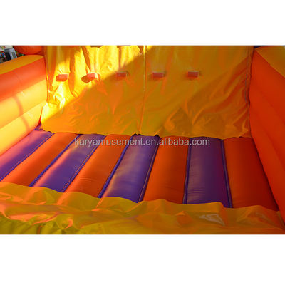 Teambuildingspellen opblaasbare rotsklimmen Muurberg met duurzaam PVC materiaal
