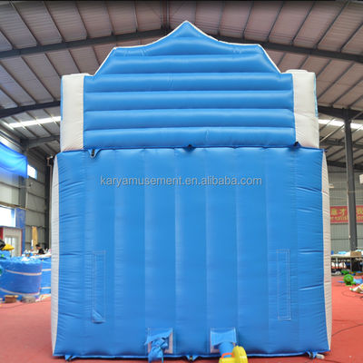 Gepersonaliseerde kleuren opblaasbare waterslide voor plezier op Polar Lake Maximum capaciteit 100-500kg