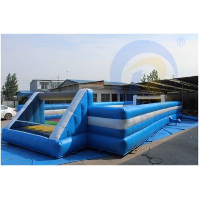 Opblaasbaar voetbalveld voor meisjes PVC watervoetbalveld Sporttoerusting
