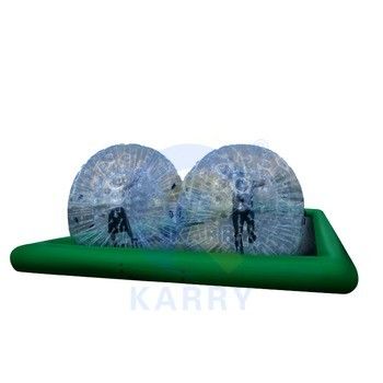 Plastic sport speelgoed opblaasbare Zorb Ball voor volwassenen in het buitenwater spel