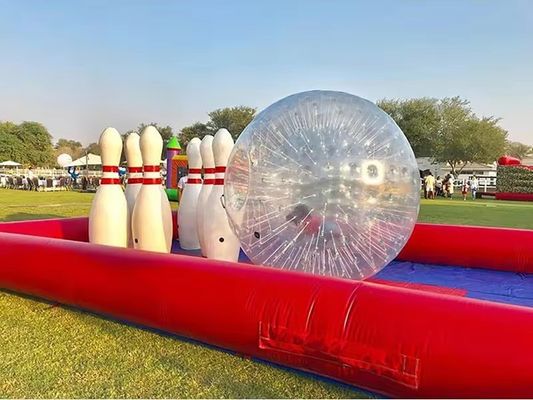 Plastic sport speelgoed opblaasbare Zorb Ball voor volwassenen in het buitenwater spel