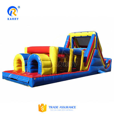 Karry-ZA Hire Wipeout Hindernis Opblaasbare Kids Hindernisbaan