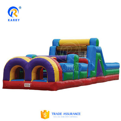 Karry-ZA Hire Wipeout Hindernis Opblaasbare Kids Hindernisbaan