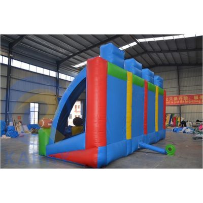Gepersonaliseerd groot 4 in 1 opblaasbaar carnaval sport uitdaging spel voor verhuur bedrijf