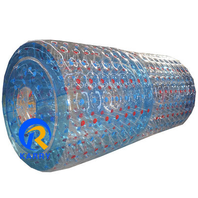 Custom logo gedrukt volwassen TPU/PVC opblaasbare waterrolbal voor buitenactiviteiten