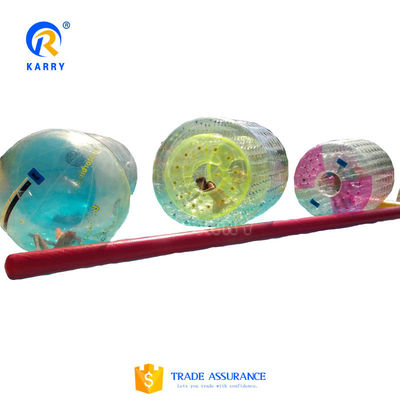 1.2m/1.5m/1.8m kleurrijke Pvc opblaasbare Zorb waterroller voor pretparken