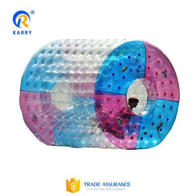 1.2m/1.5m/1.8m kleurrijke Pvc opblaasbare Zorb waterroller voor pretparken