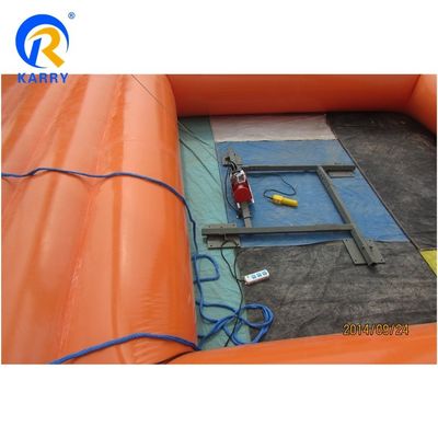 Custom Logo Printed Outdoor opblaasbare bungee trampoline jumper voor kinderen en volwassenen