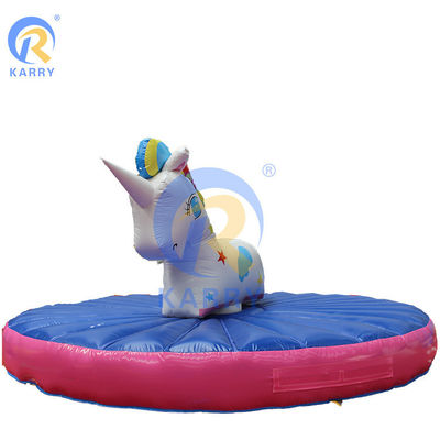 Commerciële Bouncy Mechanical Rodeo Bull Riding Machine Opblaasbare Stierrij voor volwassenen