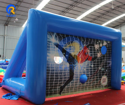 OEM-service geleverd Green Interactive Game voor Penalty Kick Shootout Speed Challenge