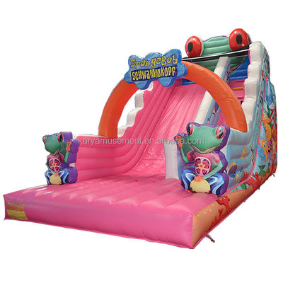 Blower Repair Kits Package Bag Included 9x4.5m opblaasbare glijbaan voor kinderfeest