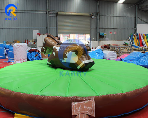 Direct leveren gekke opblaasbare mechanische stierenvechtspellen voor volwassenen Riding Bull Rodeo
