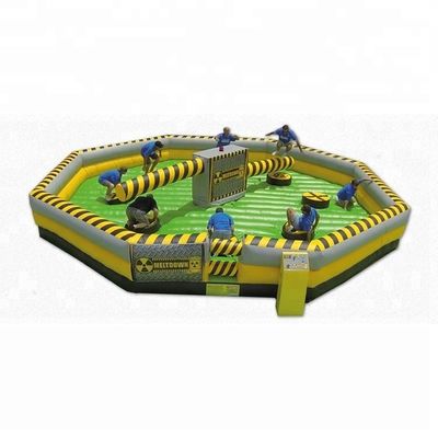 Ervaar de spanning van onze opblaasbare wipingbaan perfect voor feesten en meer