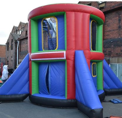 Opblaasbare raket Airborne Adventure Parachute Ride Game voor park en zakelijke verhuur