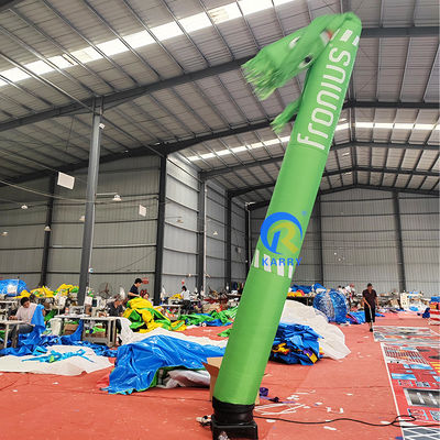 Draagbare, op maat gemaakte, opblaasbare reclame-airdancer met blazer