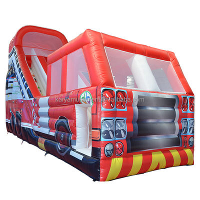 Digitaal drukken Populaire Red Fire Truck Droge of natte dia voor kinderen en volwassenen